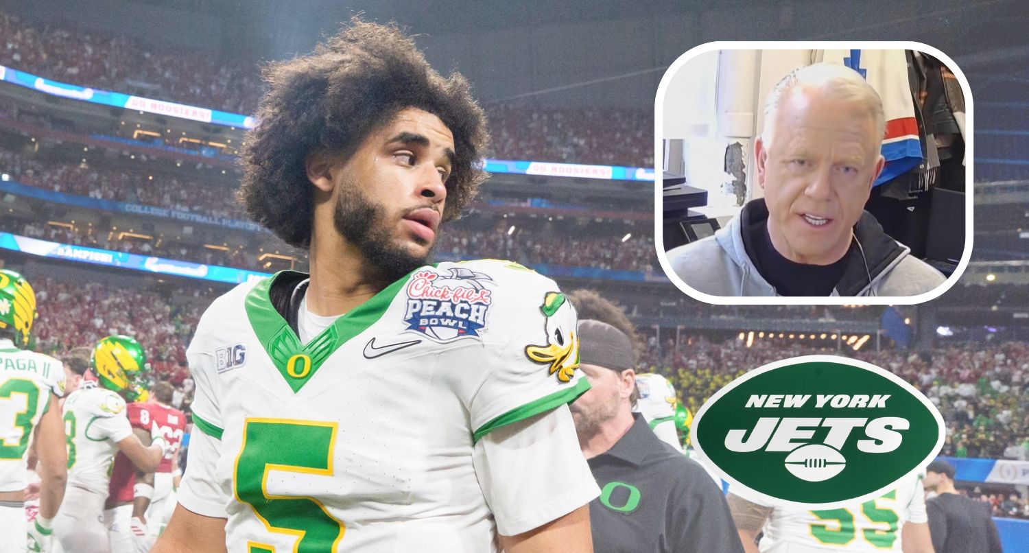 Jets 'lucked out' with Dante Moore draft decision