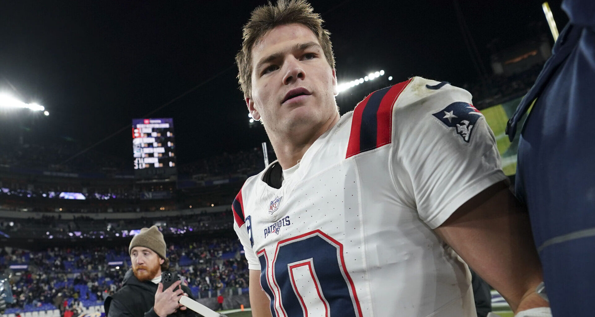 Patriots Defender Squashes 'Crazy' Drake Maye Playoff Narrative