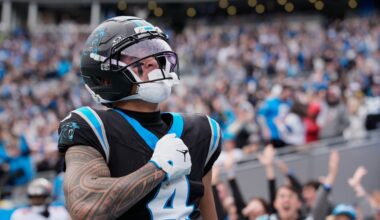 Tetairoa McMillan a finalist for Pepsi Rookie of the Year, fans can vote now