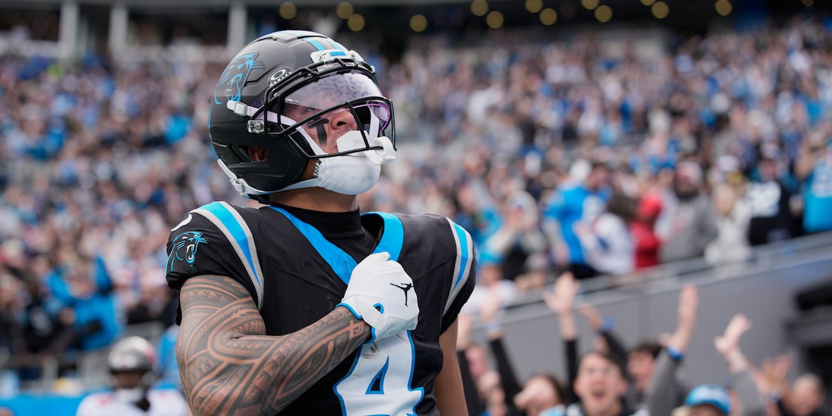 Tetairoa McMillan a finalist for Pepsi Rookie of the Year, fans can vote now