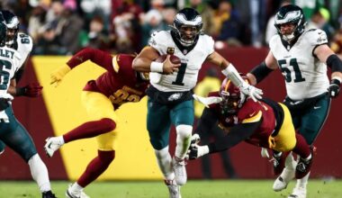 While resting starters against Washington, Eagles still seeking No. 2 seed