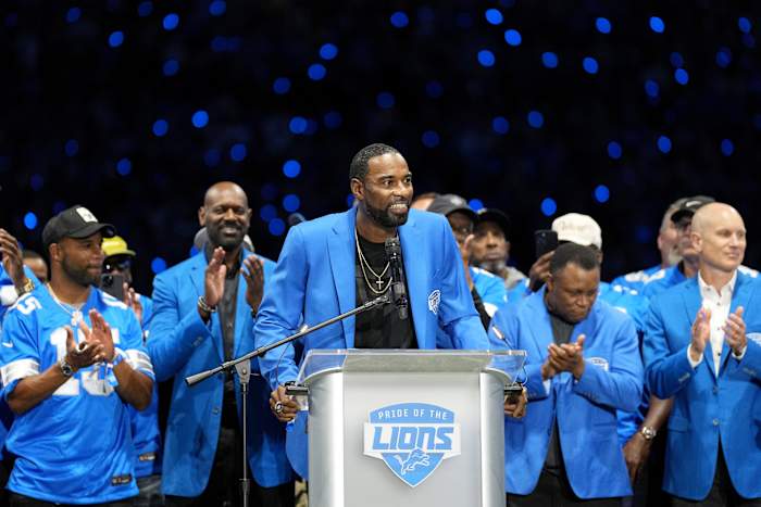 Calvin Johnson says he smoked weed during Detroit Lions games in latter part of career