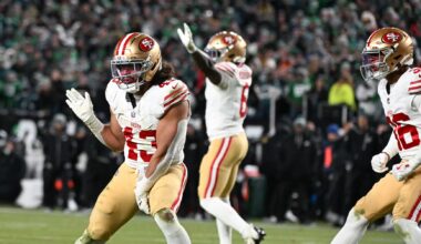 NFL wild-card roundup: 49ers oust defending champ Eagles on late TD
