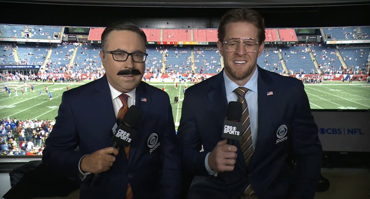 Ian Eagle can't stop gushing about J.J. Watt's rookie broadcasting season