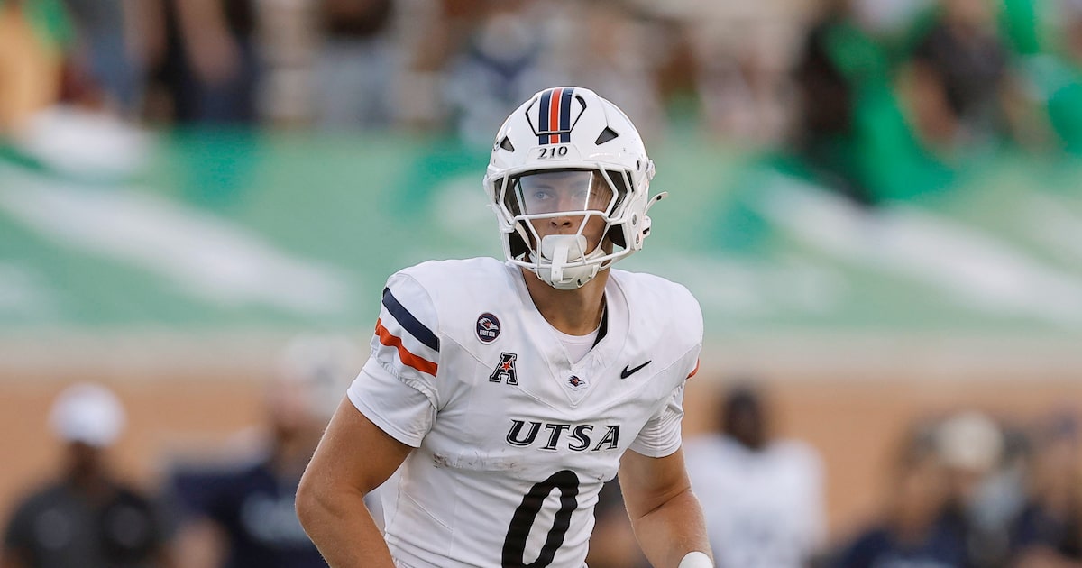 Texas A&M football secures transfer commitment from ex-UTSA TE Houston Thomas