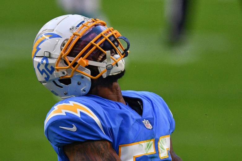 Chargers linebacker Denzel Perryman earned a lofty ranking from former NFL linebacker Manti Te'o