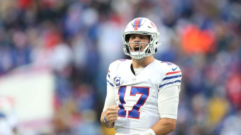 Josh Allen, Buffalo Bills quarterback.