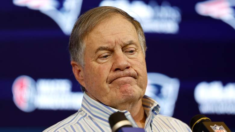 Bill Belichick Disappointed