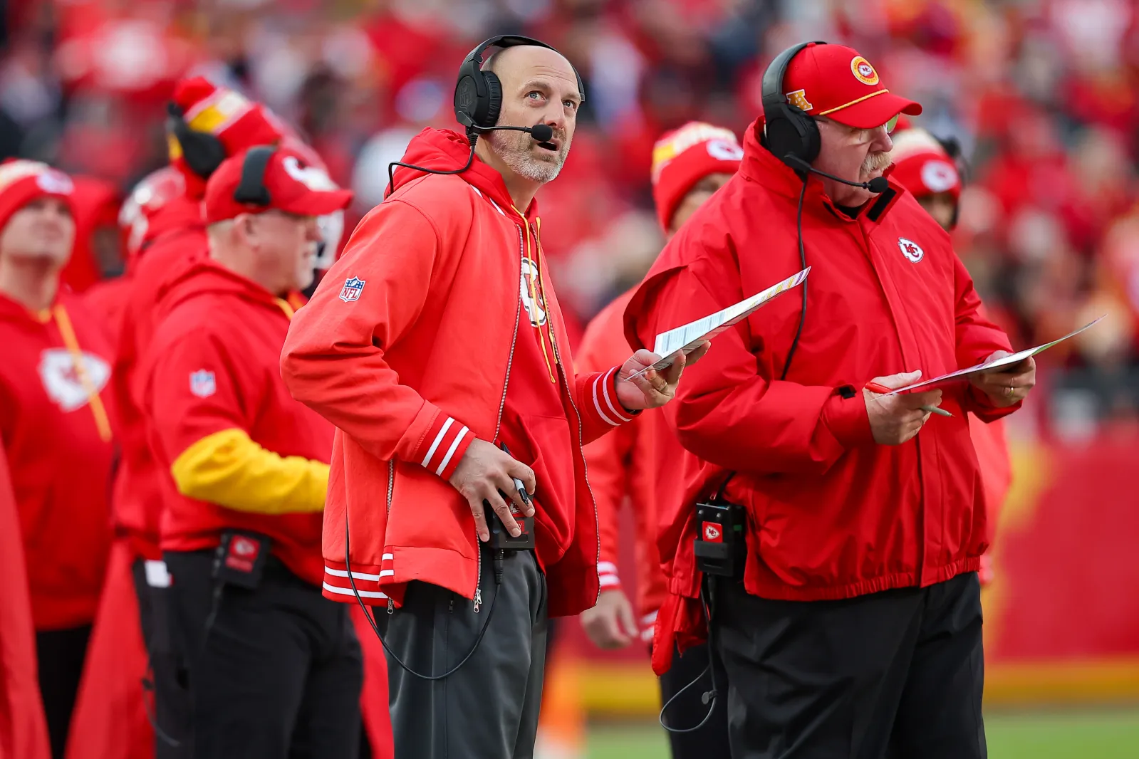 Matt Nagy, Andy Reid