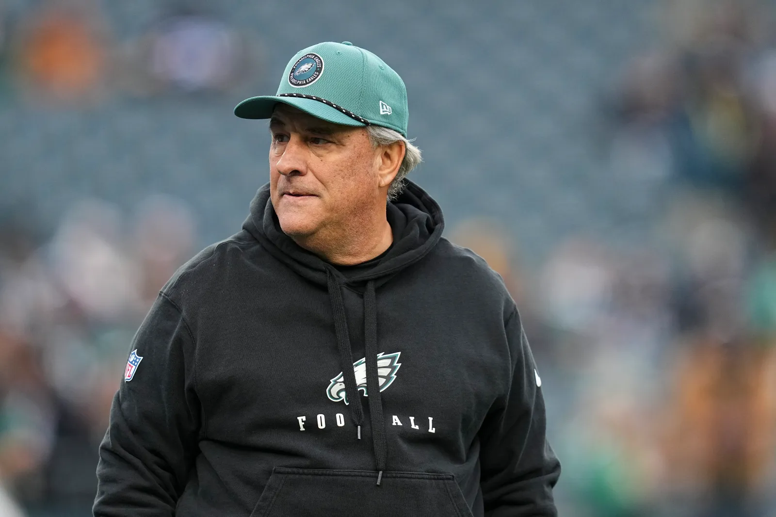 Philadelphia Eagles defensive coordinator Vic Fangio