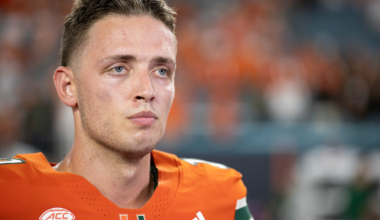 NFL team with alienated $230m QB predicted to draft Carson Beck with third pick in draft