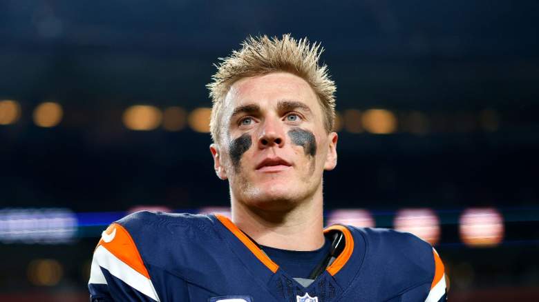 Bo Nix of the Denver Broncos.