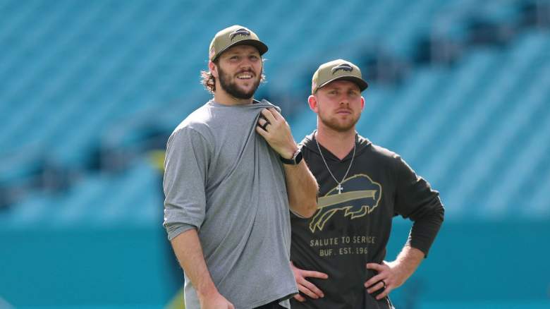 Josh Allen, Buffalo Bills quarterback.