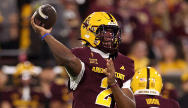 Arizona State's Jeff Sims...