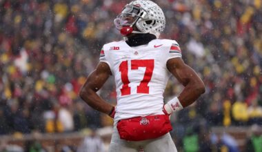 Ohio State stars Carnell Tate, Caleb Downs declare for 2026 NFL Draft