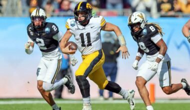 Mark Gronowski, not Diego Pavia, takes over as Iowa tops Vanderbilt in ReliaQuest Bowl