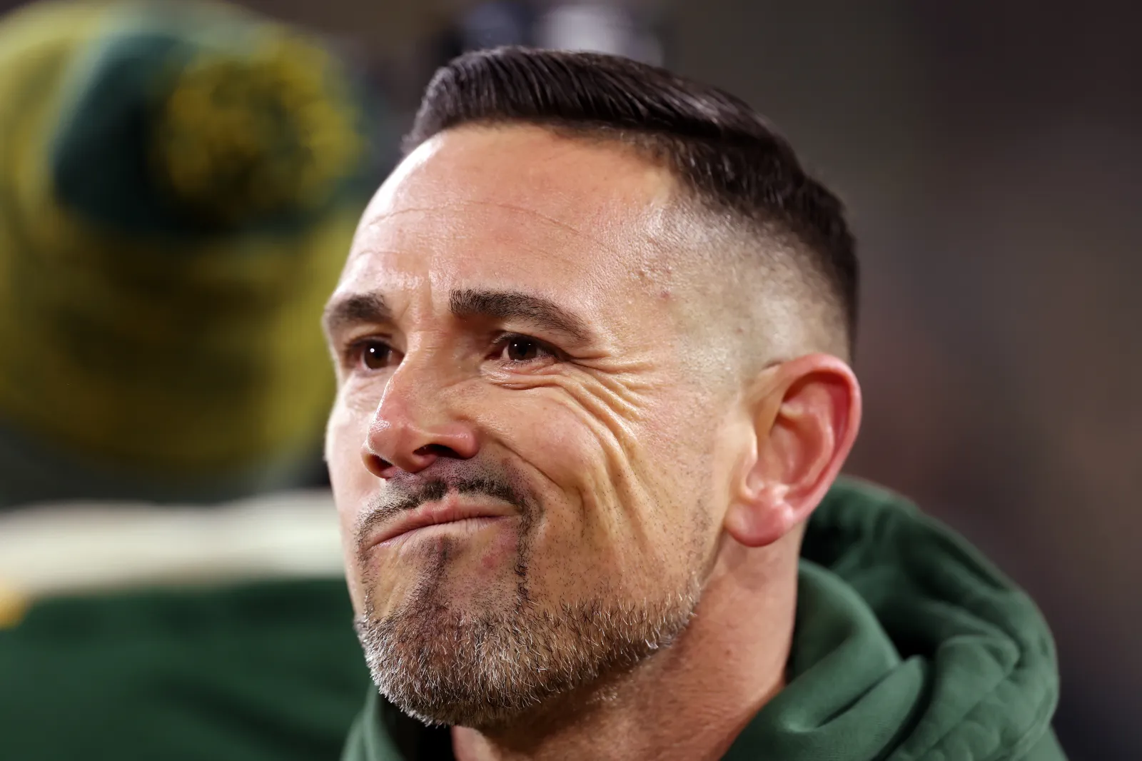 Head coach Matt LaFleur of the Green Bay Packers