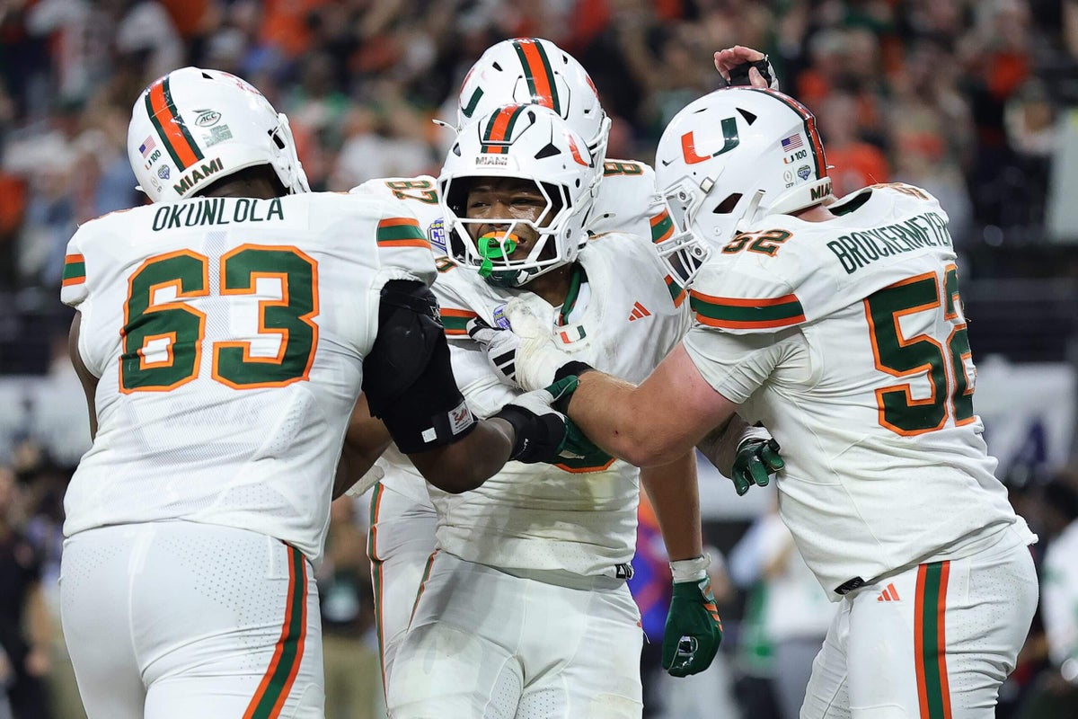 Miami, a 9.5-point underdog to Ohio State, pulls off biggest College Football Playoff upset