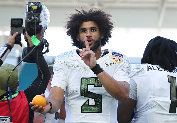 Stephen A. Smith Warns Oregon QB Dante Moore To Stay In College Or Ingest Poison Before ‘Rotting Away’ With NY Jets 