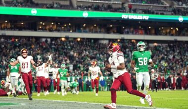 Eagles-Commanders takeaways: Philadelphia opts for rest, falls to Washington