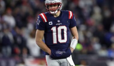 New report adds context to Drake Maye's shoulder issue - 98.5 The Sports Hub