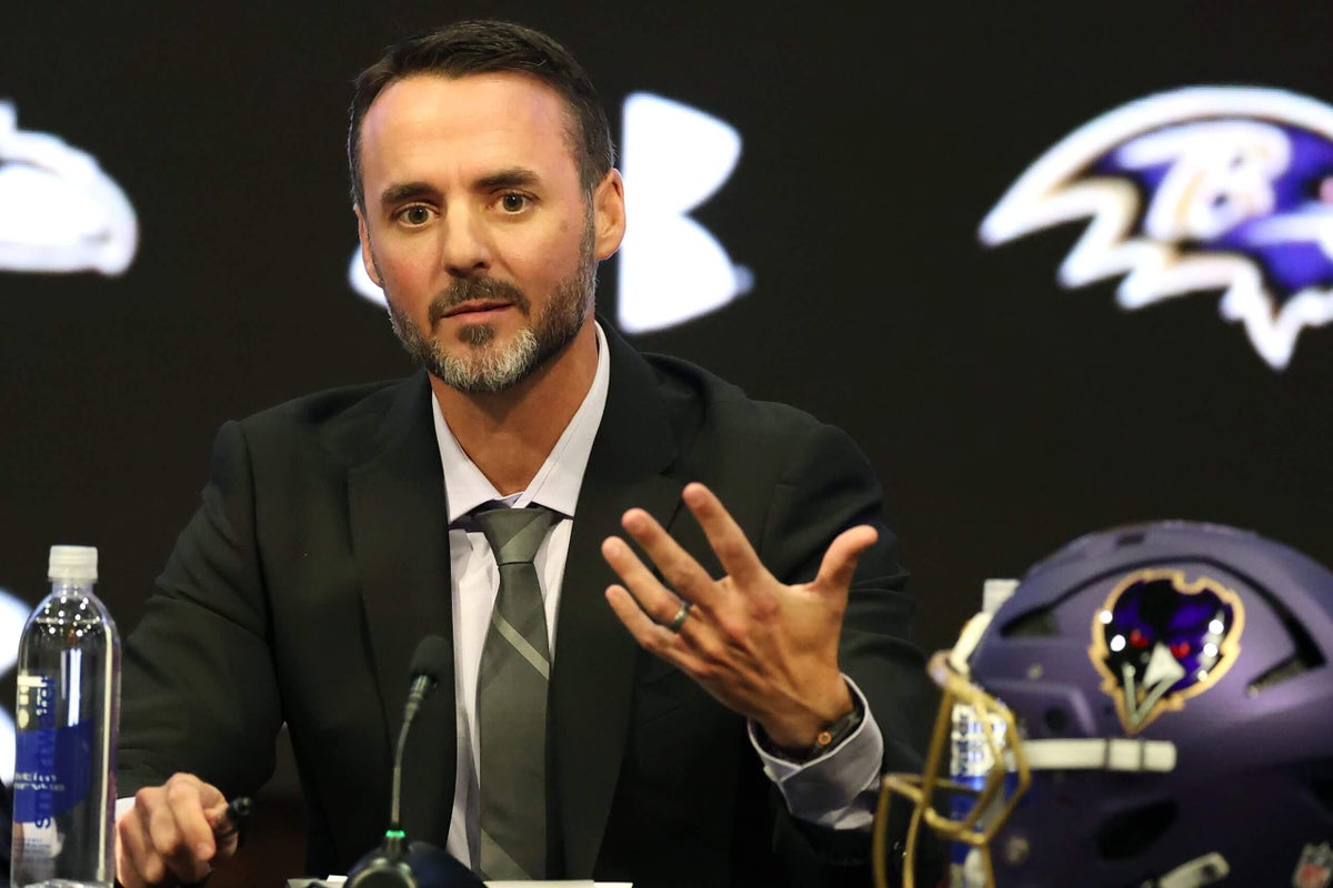 For Jesse Minter, being head coach of the Ravens is a full-circle moment