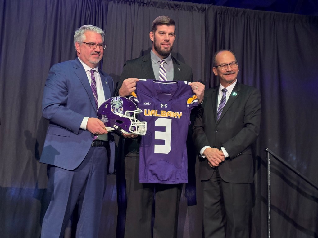 Key points from new UAlbany football coach Tom Perkovich’s introductory press conference – Troy Record