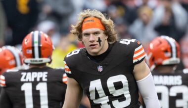 Browns Carson Schwesinger named Rookie of the Year finalist