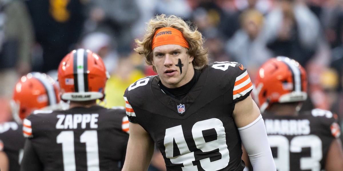 Browns Carson Schwesinger named Rookie of the Year finalist