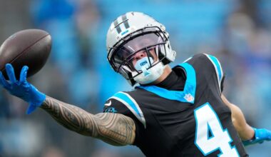 Panthers wide receiver named Pro Football Writers of America Rookie of the Year