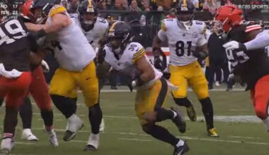 Will Steelers Lean On Run Game After Passing Game Dried Up Sans DK Metcalf?