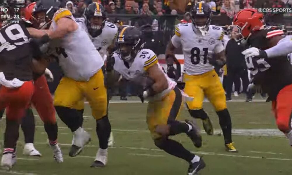 Will Steelers Lean On Run Game After Passing Game Dried Up Sans DK Metcalf?