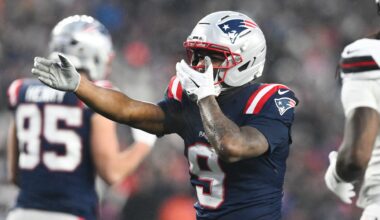 What Mike Vrabel Told Patriots' Kayshon Boutte After Clutch Catch Vs. Texans