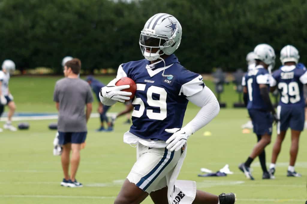 Dallas Cowboys linebacker Kenneth Murray
