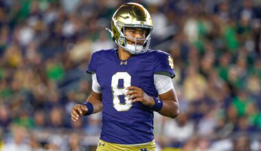 Notre Dame QB Kenny Minchey