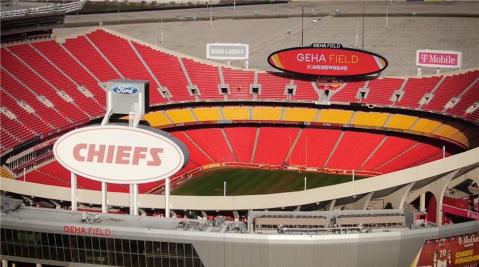 FILE - Arrowhead Stadium ahead of the FIFA World Cup 2026.