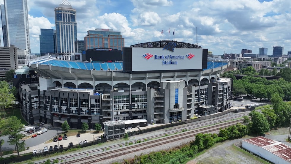 Bank of America Stadium (Drone)