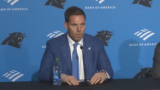 Carolina Panthers GM Dan Morgan discusses offseason moves :: WRALSportsFan.com