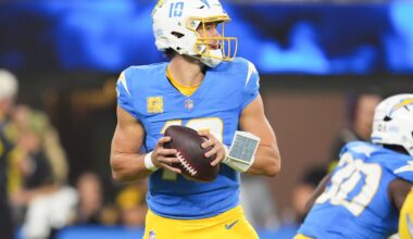 Los Angeles Chargers' Justin Herbert taking snaps, says rest helped hand