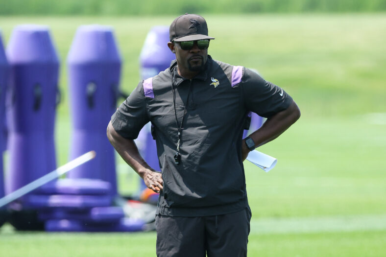 Brian Flores - Minnesota Vikings Minicamp