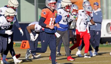 Patriots get good news at Wednesday practice before facing Texans in NFL playoffs