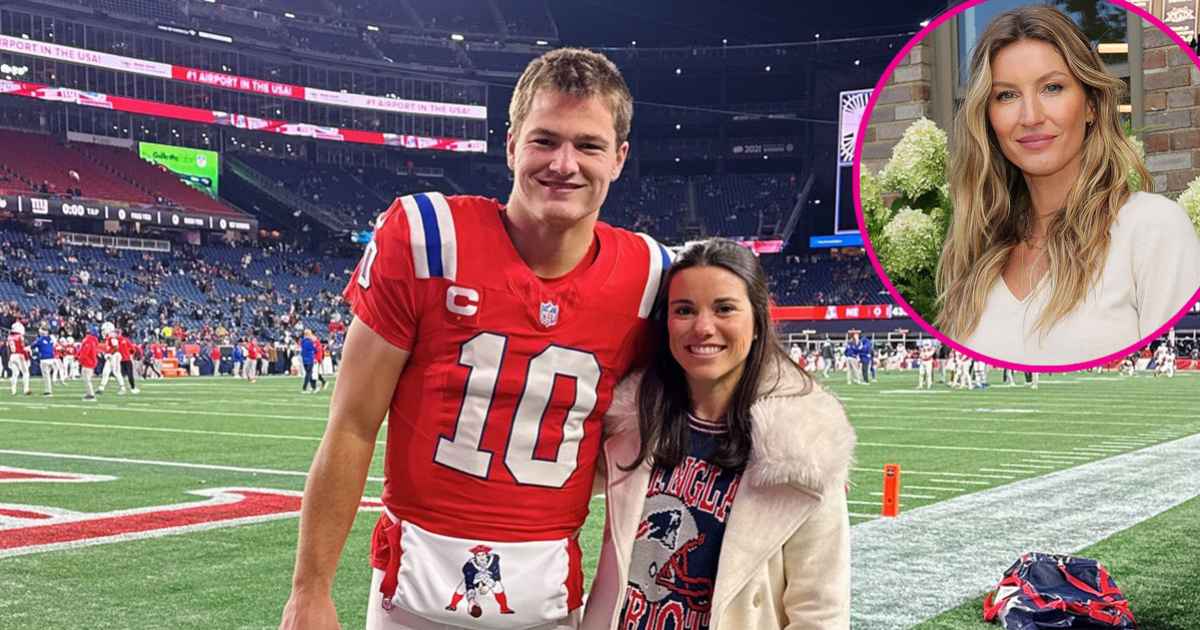 Wife of Patriots’ Drake Maye Addresses Gisele Bundchen Hate on Social Media