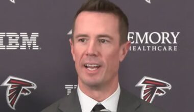 Matt Ryan introduced as Atlanta Falcons’ first-ever president of football