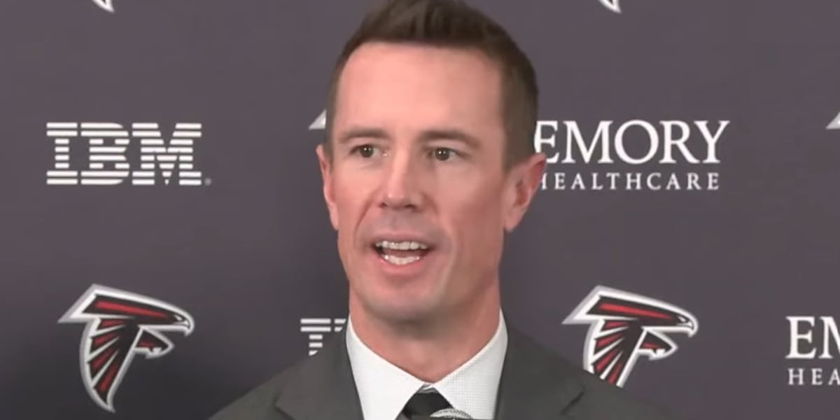 Matt Ryan introduced as Atlanta Falcons’ first-ever president of football