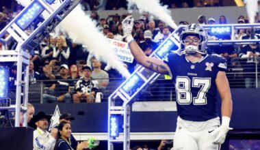 Cowboys TE Jake Ferguson named one of three finalists for Salute to Service Award