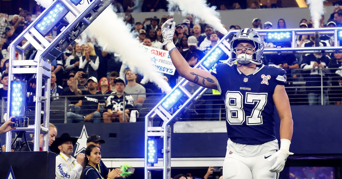 Cowboys TE Jake Ferguson named one of three finalists for Salute to Service Award
