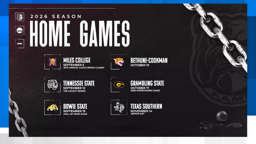 Alabama A&M announces 2026 football schedule