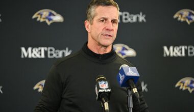 Falcons interview John Harbaugh and Mike McDaniel as they continue search to replace Raheem Morris