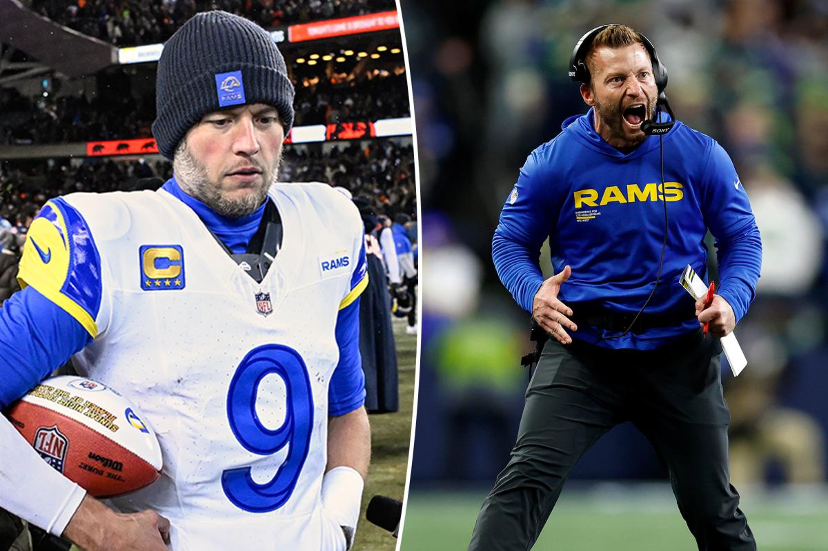 Rams must deal with contracts of Matt Stafford and Sean McVay