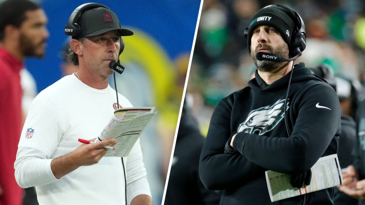 How Kyle Shanahan evaluates 49ers’ playoff matchup vs. Eagles – NBC Sports Bay Area & California